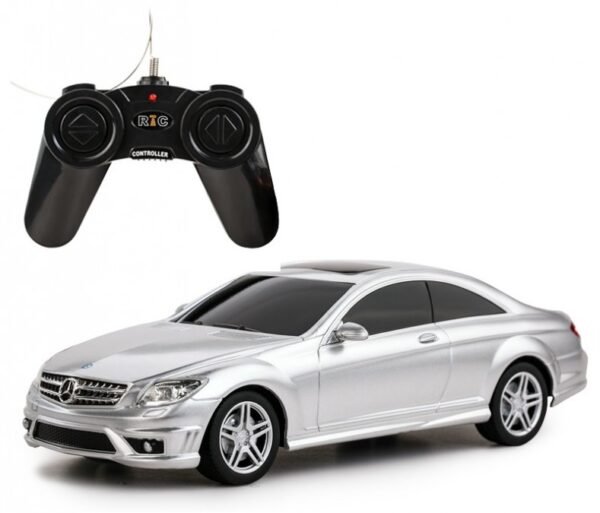 1 11210 Mercedes-Benz CL63 AMG 1:24 RTR (AA powered) – silver