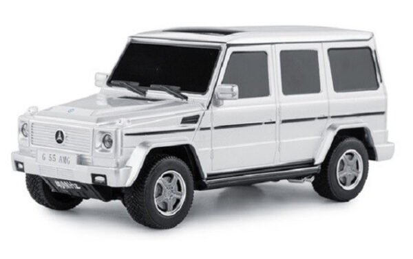 Mercedes-Benz G55 1:24 RTR (AA powered) – silver