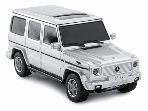1 11212 Mercedes-Benz G55 1:24 RTR (AA powered) – silver