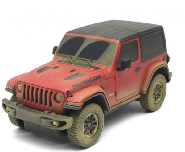 JEEP Wrangler Rubicon 1:24 RTR (AA batteries power) - Red