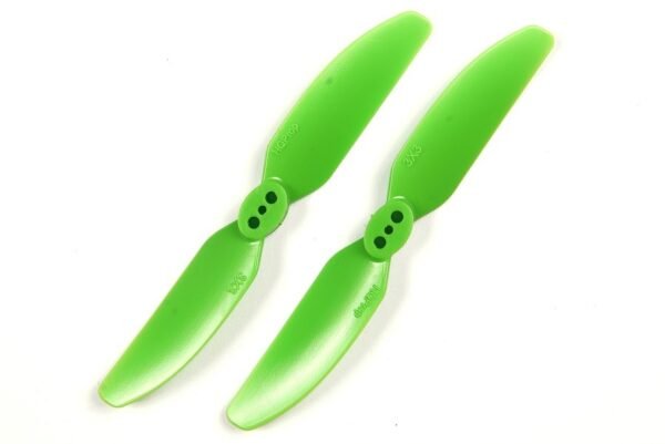 HQ Prop Direct Drive Pusher propeller 3x3 green (2xCW)