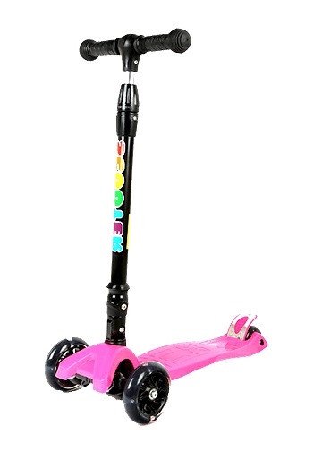 3-wheeled scooter - pink