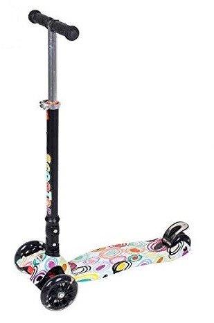 3-wheeled scooter - white