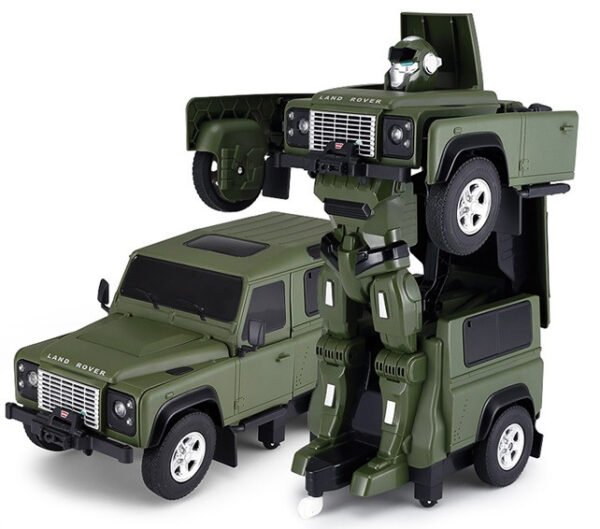 Land Rover Transformer 1:14 2.4GHz RTR (AA batteries) - green