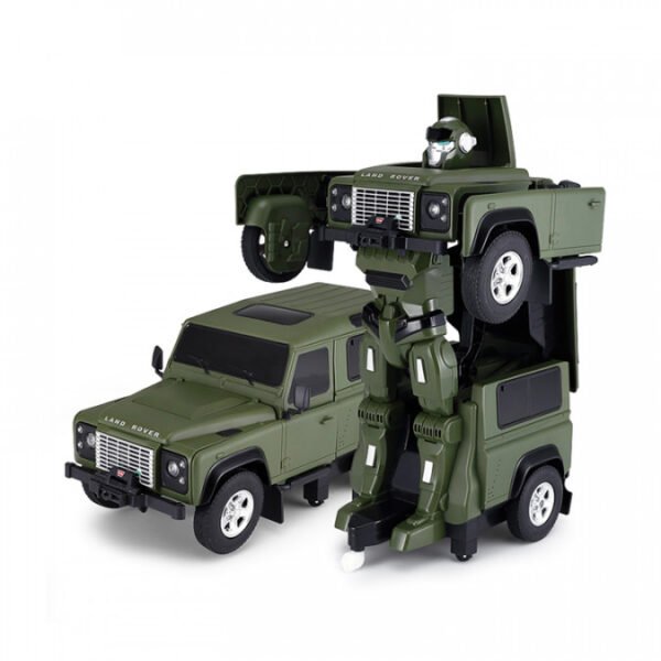 1 14881 Land Rover Transformeris 1:14 2.4GHz RTR (AA baterijos) - žalias