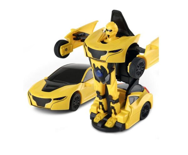 Mini transformer Die Cast 1:32 RTR (batteries) - yellow