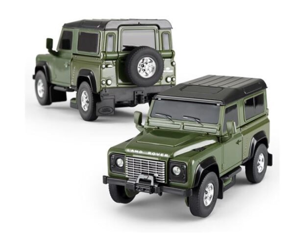 1 14908 Land Rover Transformer Die Cast 1:32 RTR (AA batteries) - green