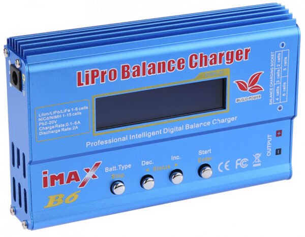 Charger Imax B6 80W 6A + adapters