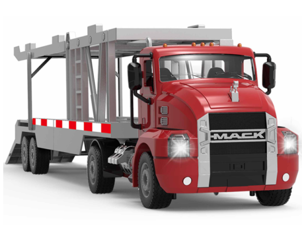 1 647 MACK Transporter 1:26 2.4GHz RTR (detachable semi-trailer, 2 passenger cars)
