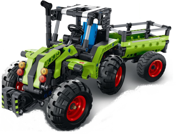 1 848 Fram Tractor & Snow Plow Truck 2w1