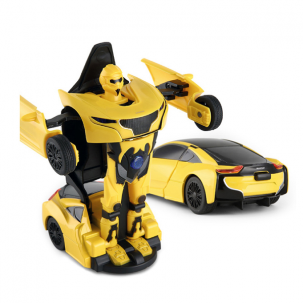 1 918 Mini transformer Die Cast 1:32 RTR (batteries) - yellow