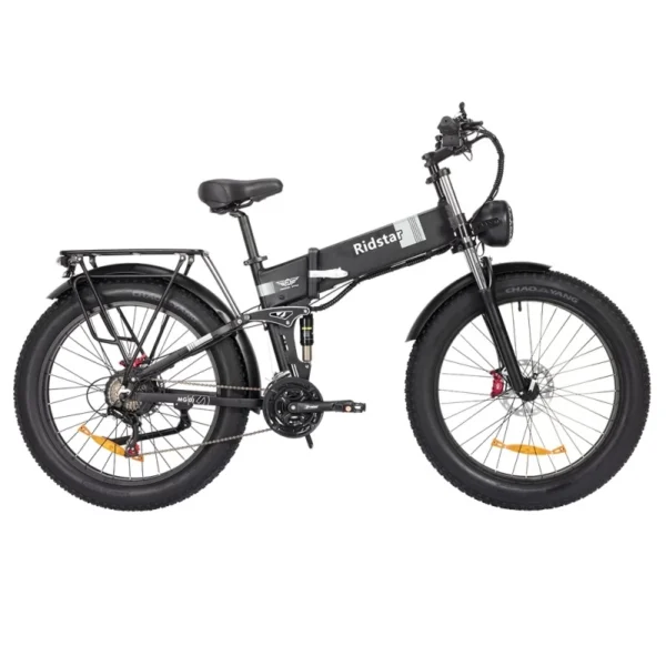 H26 Elektrinis sulankstomas dviratis Ridstar H26PRO, 1500W, 48V, 23Ah baterija